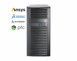 Supermicro Workstation 5039A-I - Ansys, Dassault systemes, PTC and Autodesk